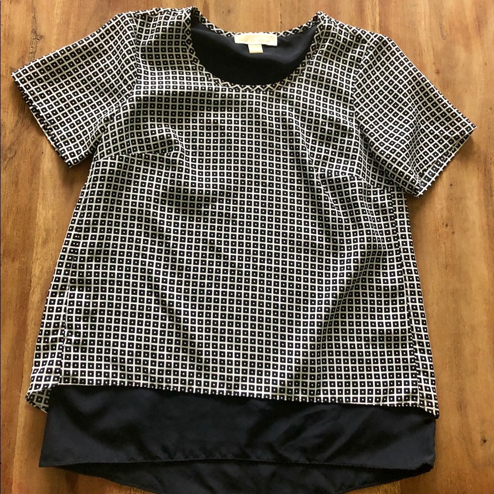 Micheal Kohrs Short sleeve patterned shirt